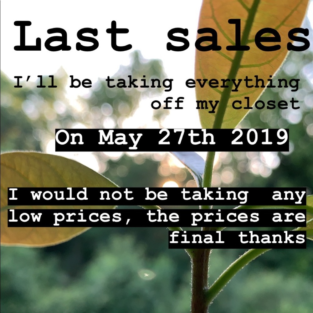 Last sale